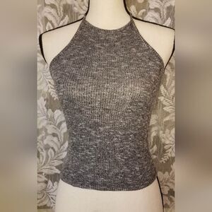 Women's (xs) ribbed halter top